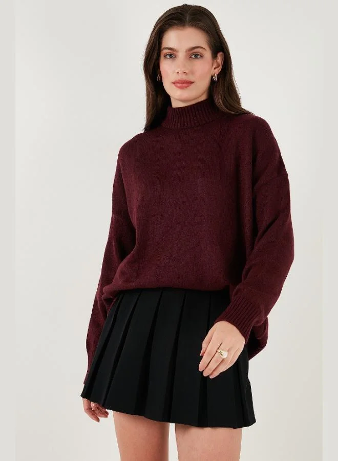 Lela Lela Oversize Fit Turtleneck Soft Texture 2-Pack Knitwear Sweater Women's SWEATER 680KZ00469S2