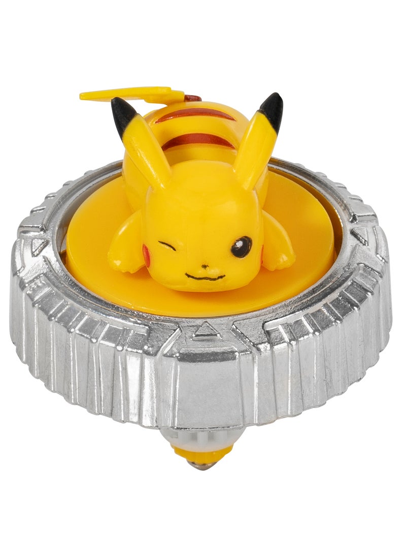 Pokemon Pokemon Battle Spinner Arena Set | Pokemon Battle Arena | Interactive Playset | Battle Figure | Collectible Figure | Poke Ball | Pikachu and Mew | Gift for Boys and Kids  - Image 5
