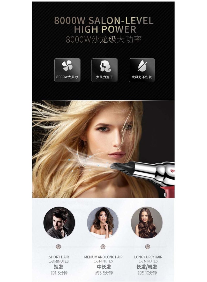 ENZO مجفف شعر إنزو إيطاليا برو ستيل 1845 واط EN2997 - Image 5