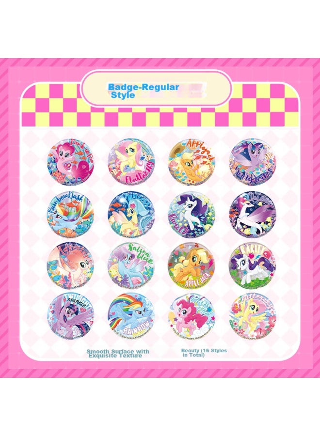Kayou My Little Pony Badge Toy, Full Box, Eternal Fantasy Brooch Medal, Children's Day Gift, Girls' Birthday Present - Image 5