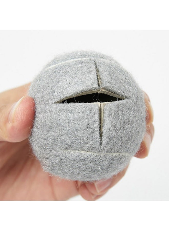 4 قطع كرات تنس مقطوعة مسبقًا للمشاة والأثاث، شديدة التحمل، وسادة من اللباد، تحمي الأرضيات والكراسي والمكاتب، للاستخدام المنزلي وكبار السن - Image 4