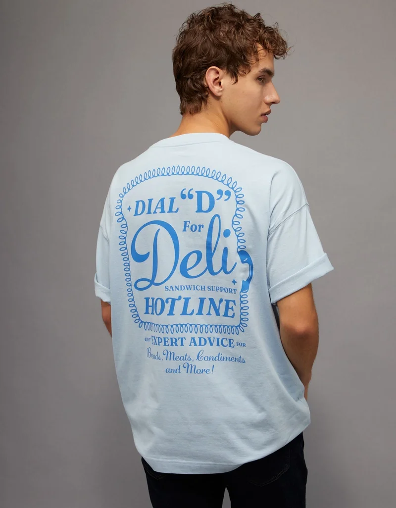 American Eagle  AE Relaxed Graphic T-Shirt for Men | Best Price UAE
