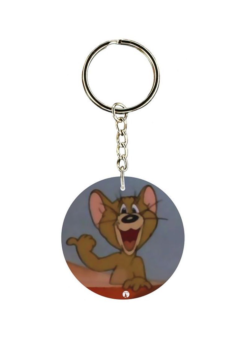 Jerry Themed Keychain