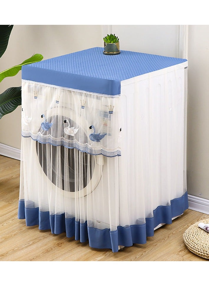 EBMINI Drum Washing Machine Cover Dust And Sun Protection Cover  - Image 1