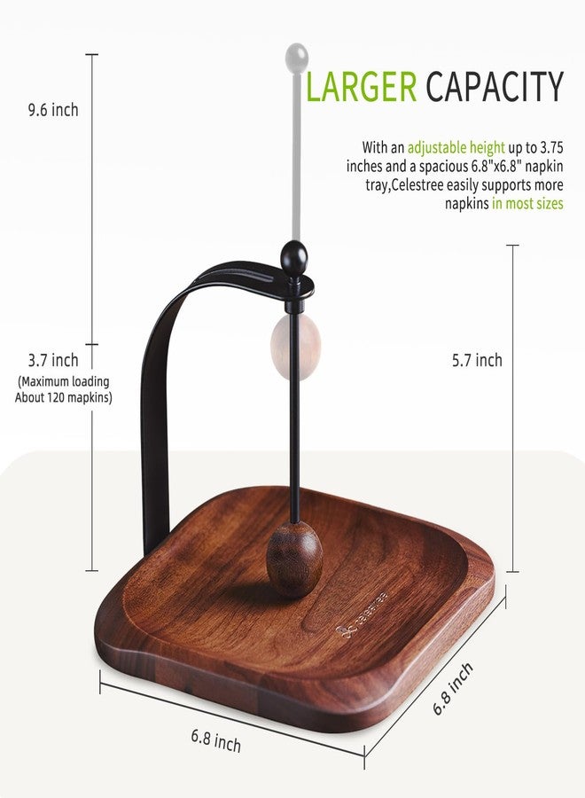celestree Black Walnut Napkin Holder - Image 2