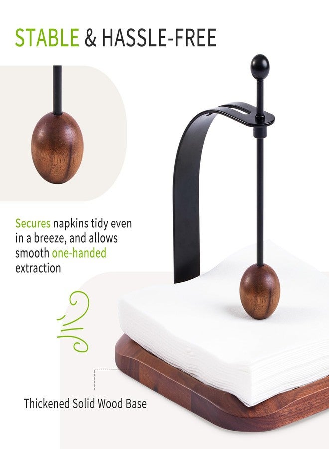 celestree Black Walnut Napkin Holder - Image 3