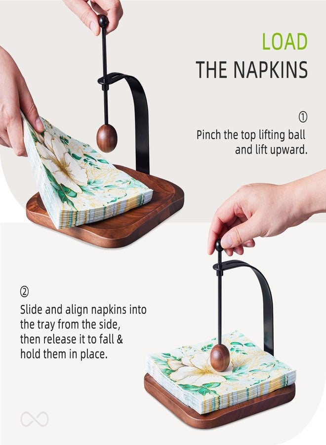 celestree Black Walnut Napkin Holder - Image 5