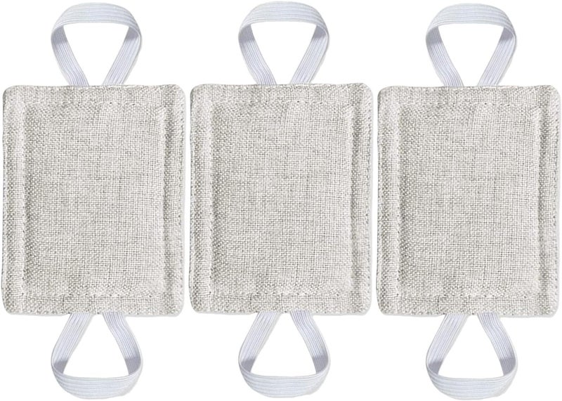 DHVSAM Door Silencer Quiet Door Closer Cushion, Padded Door Latch Cover for Nursery, Baby, Light Sleepers Noise Reduced Prevent from Locking for Toddler Safety - 4 x 3 inch, Natural Colored (3 Pcs) - Image 2