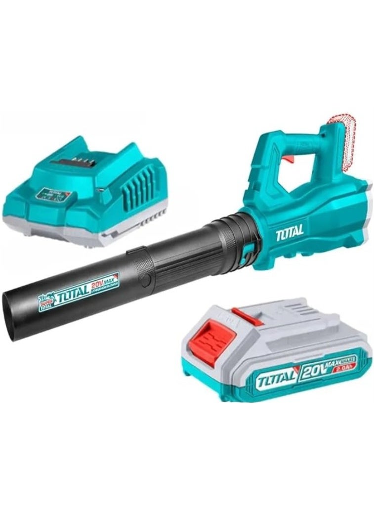 Blower with battery and charger