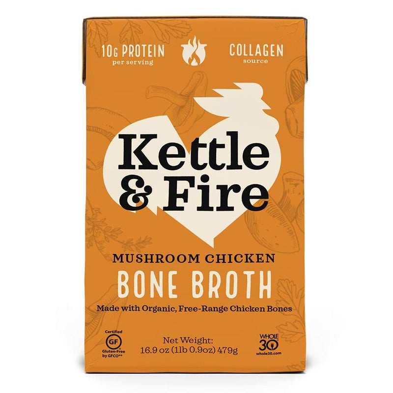 Kettle & Fire Kettle And Fire Broth Mushroom Chicken Bone 169 OZ - Image 3