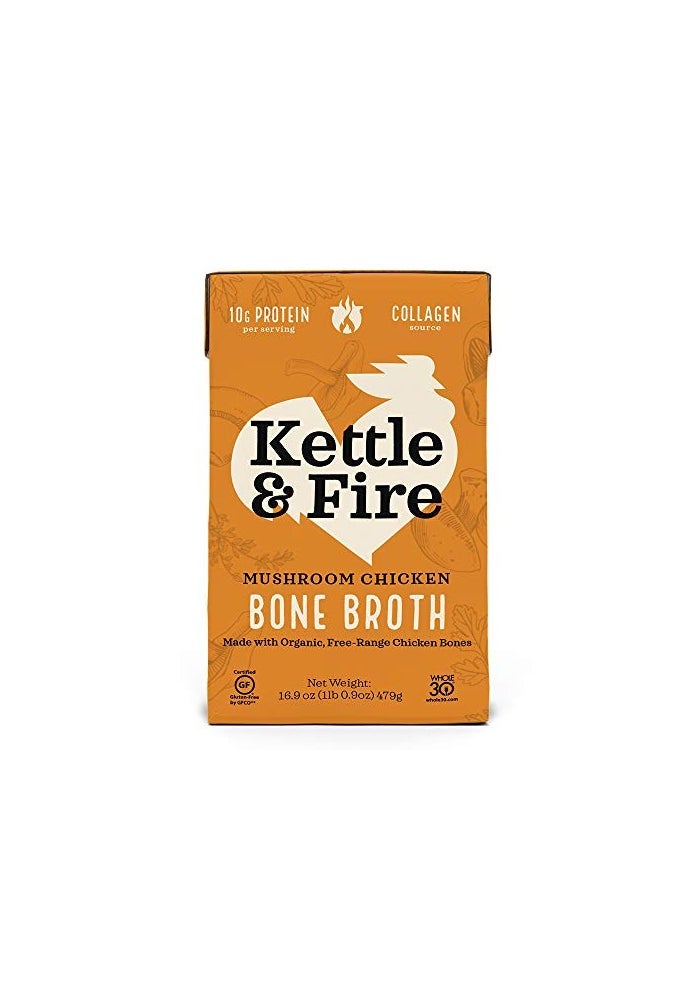 Kettle & Fire Kettle And Fire Broth Mushroom Chicken Bone 169 OZ - Image 1