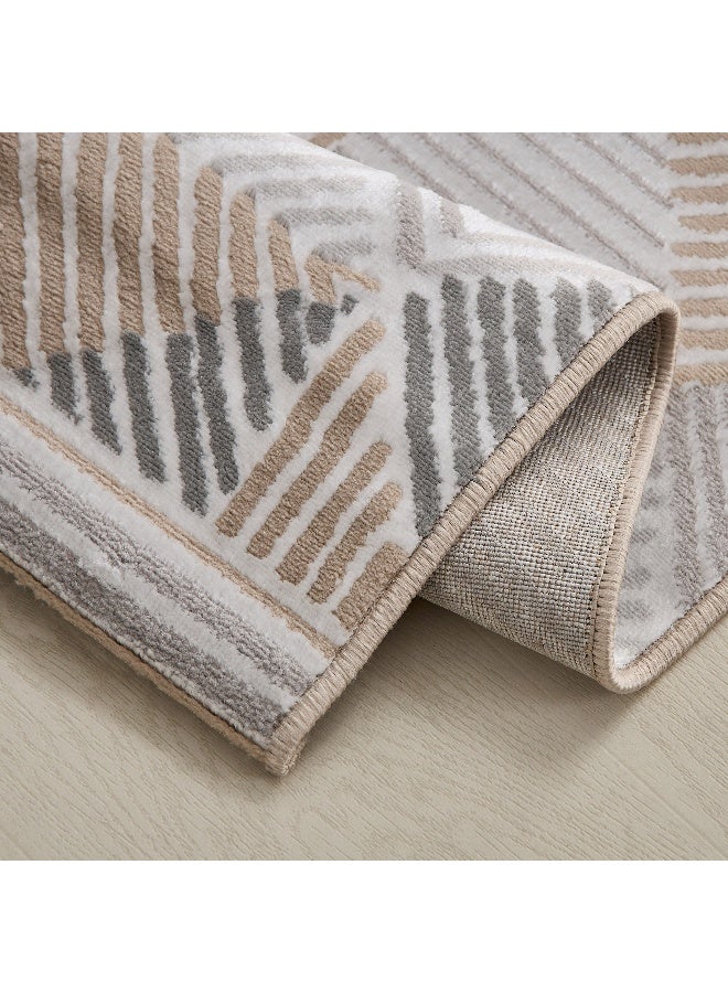 Home Box Dolce Obra Anti Skid Polypropylene Rug - 120x170 cm  - Image 3