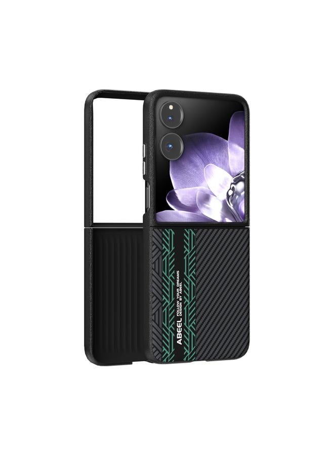 The Bros Case For Xiaomi Mix Flip ABEEL 6D Micro Relief MagSafe Magnetic Phone Case