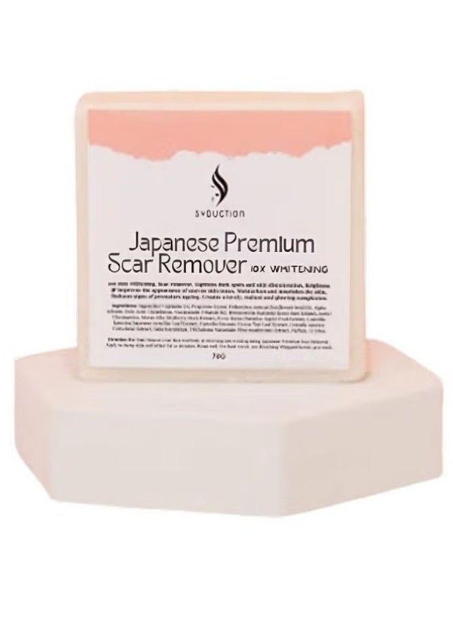Syduction Japanese Premium 10X Whitening Soap 70g | Scar Care & Skin Brightening Soap for Dark Spots, Uneven Tone & Glowing Skin - Image 2