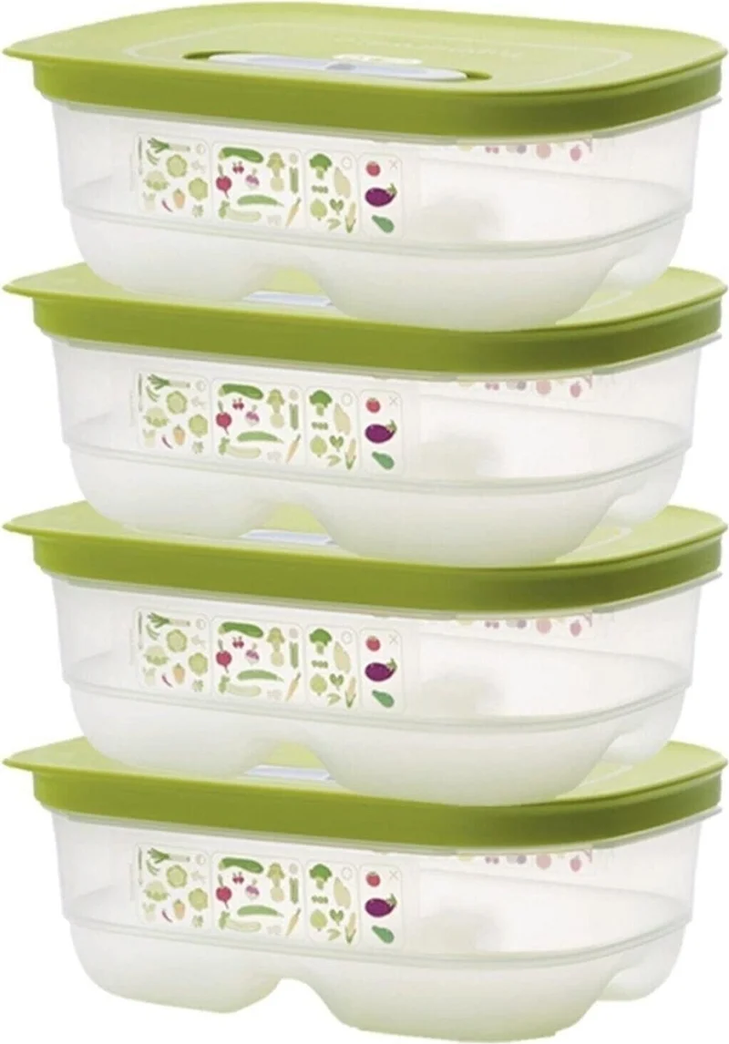 توبروير Tupperaware Sera Refrigerator Storage Container (4 x 800 Ml)Violahome