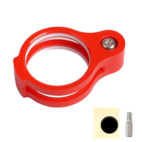 Camotokiit New Tailgate AntiTheft Lock for Toyota Tacoma 20052015Tailgate Locks 6061 T6 Aluminum Red - Image 1