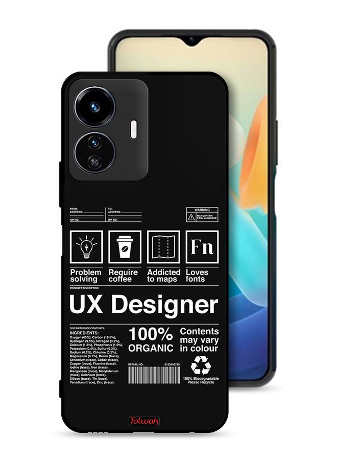 Tolwak Vivo Y77 5G Protective Case Cover Ux Designer Sticker - Image 1