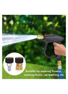Y&D Pressure Washer Adapter Set, 3/8 Inch Quick Connect Fittings, Stainless Steel Fittings for Gun Power Hose, Car Spray Connector, 5000 PSI  - Image 2