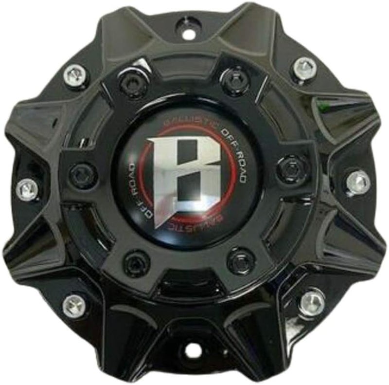 Ballistic 845 Morax Gloss Black Wheel Center Cap - Image 1