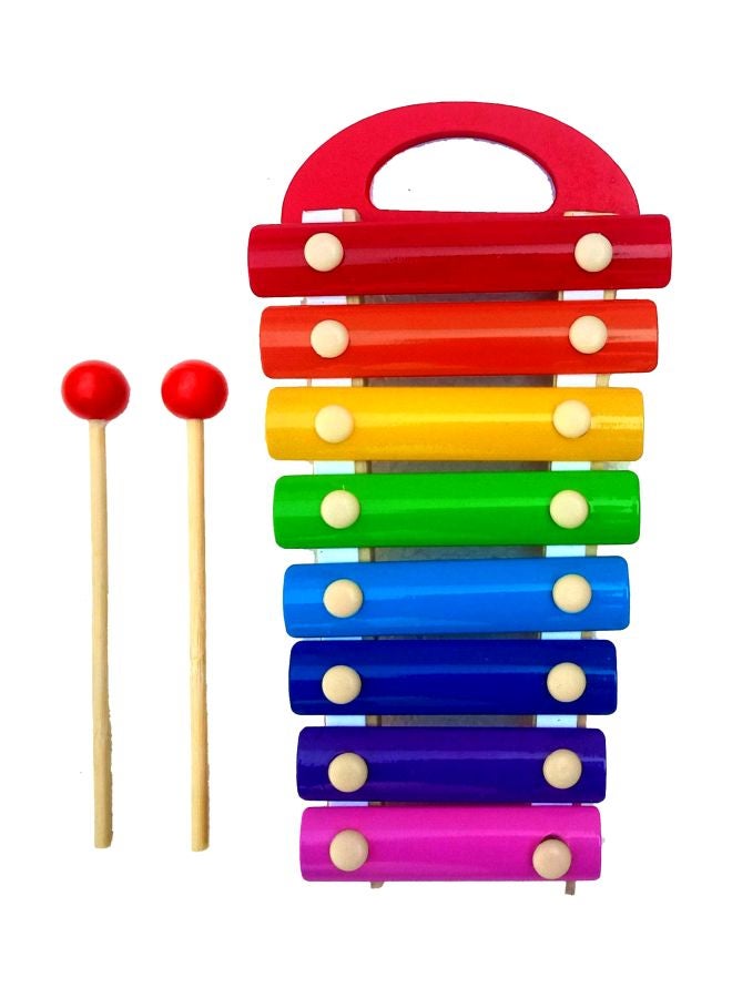 NIBEMINENT Wooden Xylophone Musical Toy - Image 1