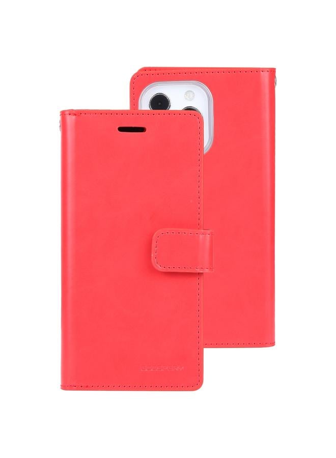 جوسبيري جراب جلدي لهاتف iPhone 14 Pro من MERCURY MANSOOR مزود بفتحات للبطاقات و9 فتحات - Image 1