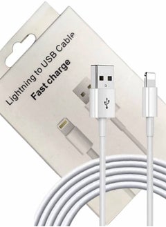 ZO7 Fast Charging Usb to iPhone PD Cable (mfi Certified)  Usb iPhone Cable Compatible for iPhone 15, 14 Pro/14 Pro Max/14 Plus/14/13/12/11/Xs, iPad Pro  - Image 1