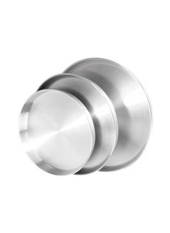 Aluminum High Class Pizza Tray Set  High Wall 3 Pic Size 26 and 30 and 34