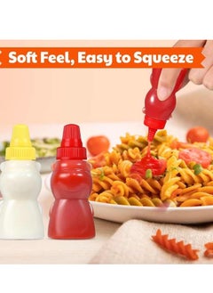 Generic Empty Sauce Bottle Small Size Student to Take to Work Small Portable Soy Sauce Condiment Sauce Container (2 Pack)  - Image 4