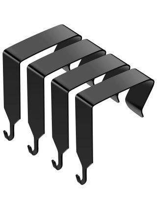 Hook Over The Door Panel Wall Metal Over Door Hook Cubicle Picture Door Hanger for Clothing Over The Door Mirror Hooks Office Cubicle Whiteboard Hanger Black 4 Pieces - pzsku/Z0C0AD73813153BB38625Z/45/_/1682672596/260396e8-2726-4e32-ab71-74fe8239ec8a