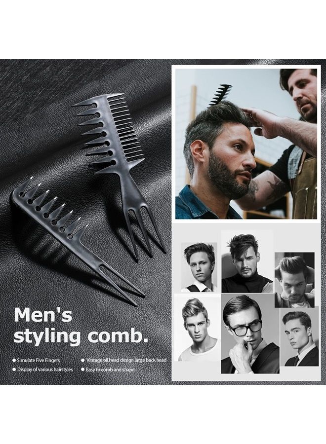Oneleaf Styling Hair Comb 10PCS Hair Stylists Professional Styling Comb Set Variety Pack Great for All Hair Types & Styles - Image 4