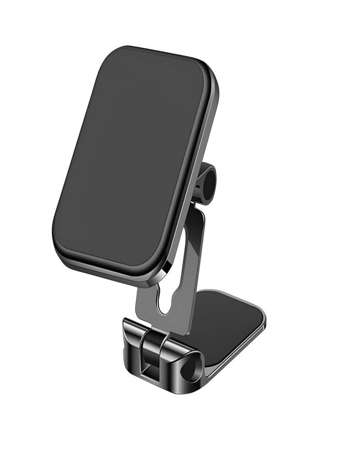 zipelo Phone Holder for Car, Super Strong Magnetic Car Cell Phone Mount Hands Free, Foldable Phone Stand for Automobile, 360° Rotation Universal Dashboard Car Cradle Fits All Smartphones - Image 1