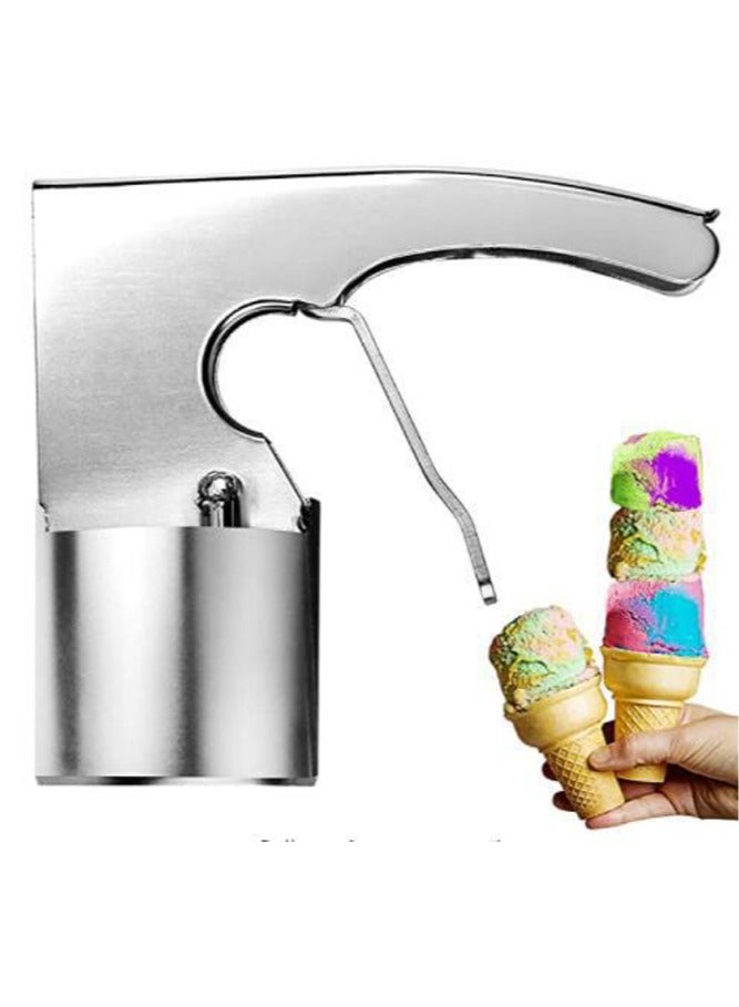 general Multi-functional high-quality stainless steel vintage ice cream scoop easy to operate labor-saving and efficient - Image 1