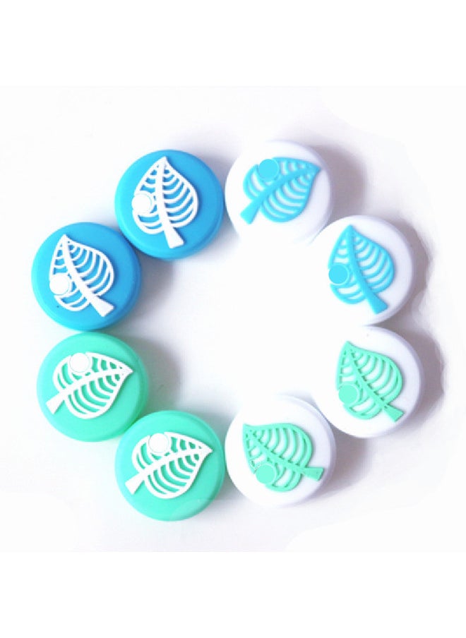 Generic Nintendo Switch Animal Forest Leaf For Lite Rocker Cap NS Silicone Cover Protective Cap-Product Color:mushroom Blue  - Image 2