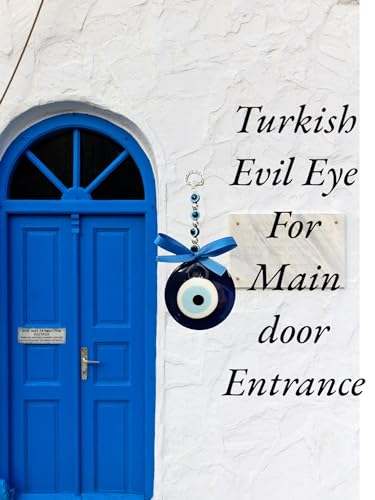 WARMINGO DE Big Size Evil Eye Hanging for Home or Office | Turkish Evil Eye for Home Main Door Entrance | Brings Good Luck & Prosperity | Evil Eye Wall Hanging (3 Eye Large) - Image 4