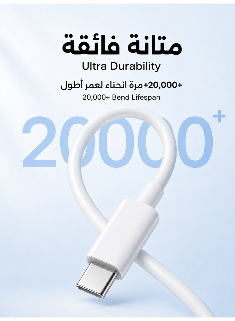 ZapLin 60W USB C to C Cable 2M Super Fast Charging for iPhone 17/16/15 Series iPad MacBook Samsung Galaxy Huawei Xiaomi OPPO OnePlus - Image 5