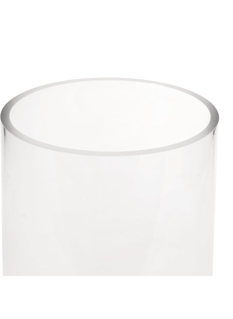 PURE HOME + LIVING Pure Home Living Clear Cylindrical Glass Vase Small  - Image 5