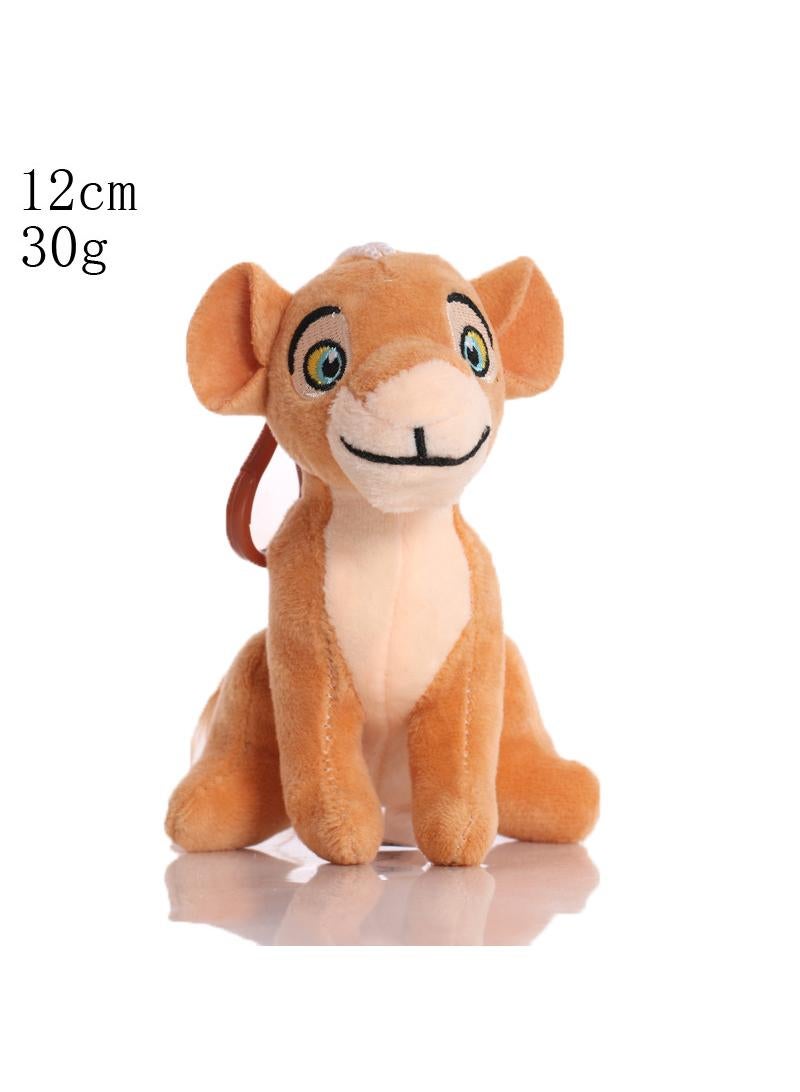 general Cartoon Anime Lion King Simba Plush Toy Gift Little Lion Doll Grab Machine Doll 12cm - Image 1