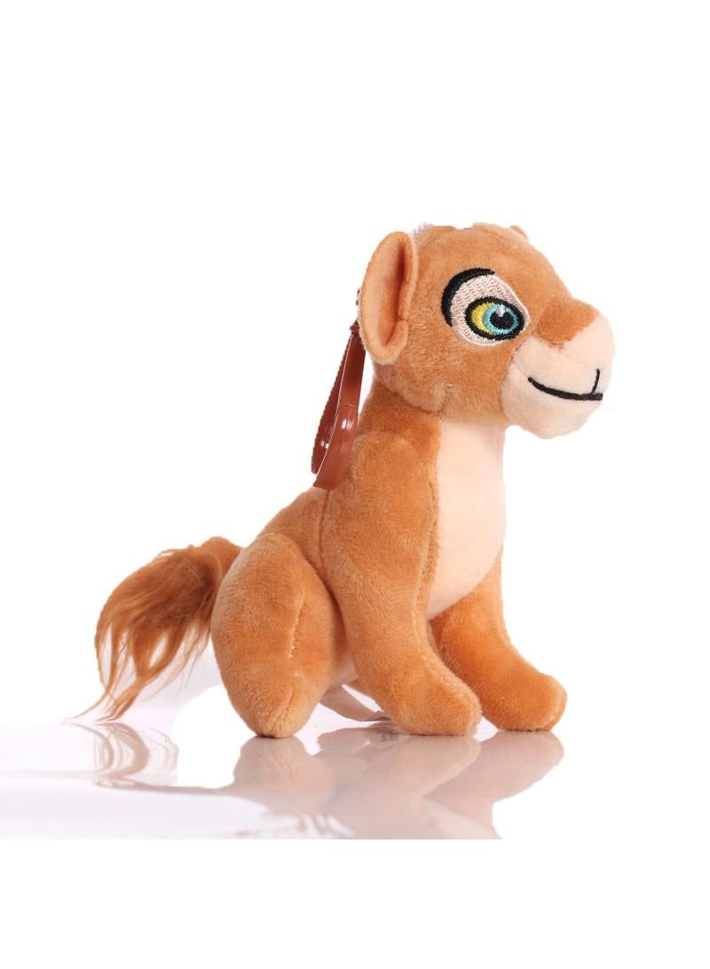 general Cartoon Anime Lion King Simba Plush Toy Gift Little Lion Doll Grab Machine Doll 12cm - Image 2