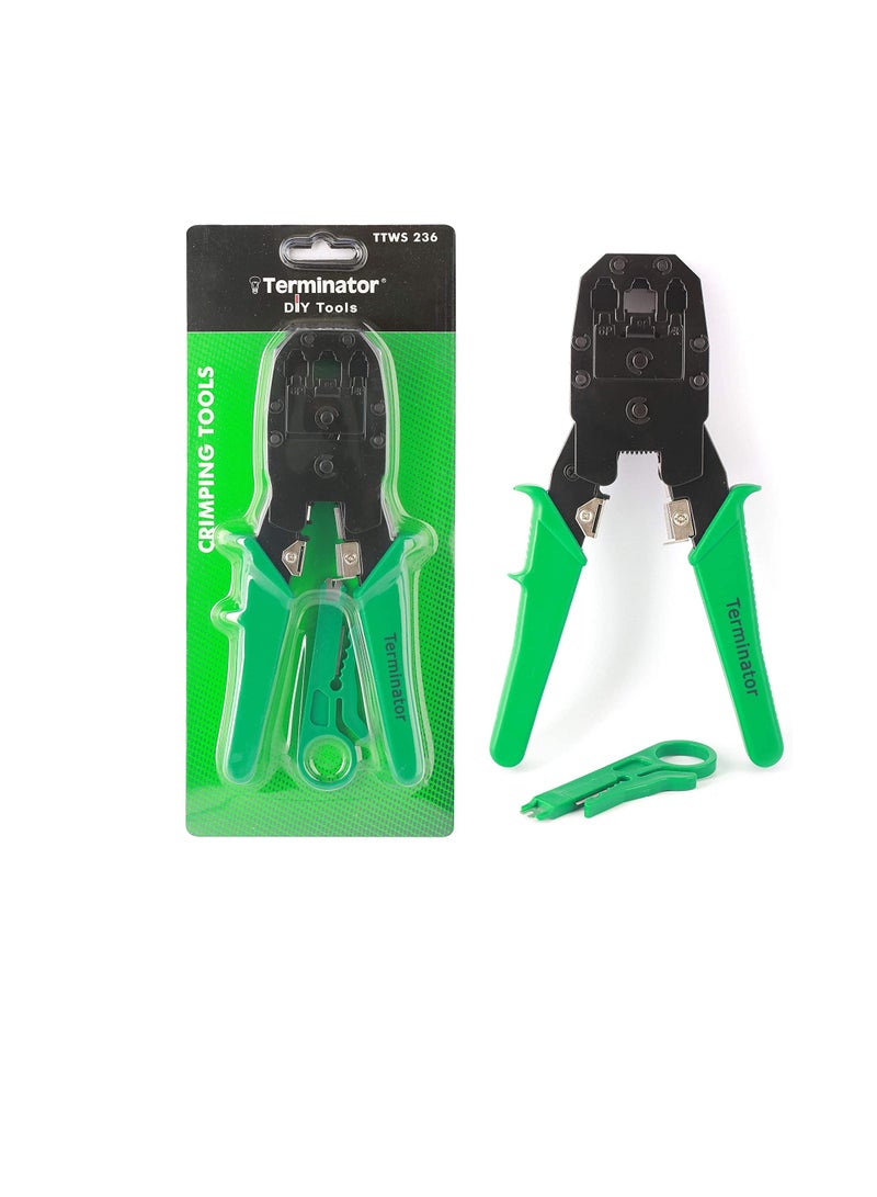 Terminator 3 in 1 Crimping Tool & Wire Stripper for Networking RJ45 RJ11 RJ12 - TTWS 236 - Image 2