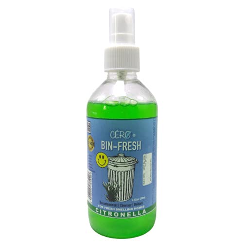 CERO ® Bin Fresh CITRONELLA Perfumed dust Bin Decontaminant/Cleanser (200ml) - Image 5