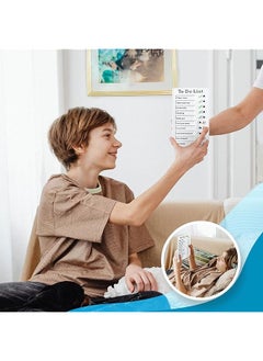 erorex To Do List Checklist Board Daily Chore Schedule For Kids Home Reusable Chore List And To Do List Board Sliding Routine Chart Daily Schedule  - Image 5