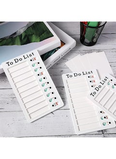 erorex To Do List Checklist Board Daily Chore Schedule For Kids Home Reusable Chore List And To Do List Board Sliding Routine Chart Daily Schedule  - Image 2