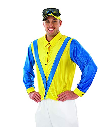 fun shack زي فارس الخيل من فن شاك للرجال، زي هالوين للخيالة البالغين، ملابس ذات طابع الفروسية، ملابس يوم السباق، كبير - Image 2