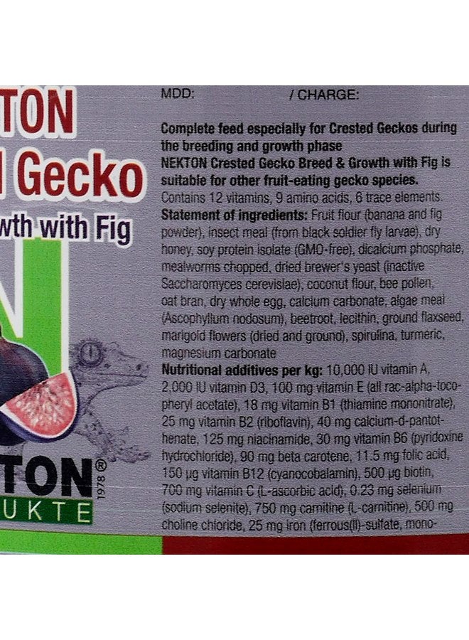 Nekton Crested Gecko Fig for Growth and Breeding 100g (3.53oz) - Image 2