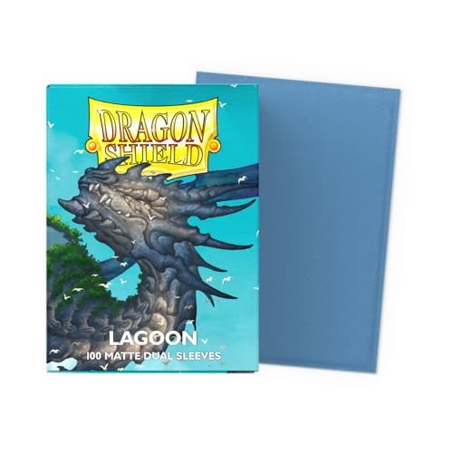 Dragon Shield | Matte Dual Standard Size Card Sleeves | 100 CT - Smooth & Tough Premium TCG Sleeves - Compatible with Pokemon, Flesh & Blood, One Piece & Magic the Gathering | Lagoon - Image 2