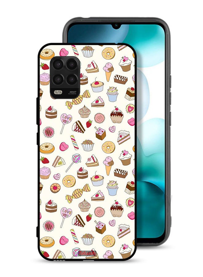 Tolwak Xiaomi Mi 10 Lite 5G Protective Case Cover Pattern Of Favorite Items - Image 1