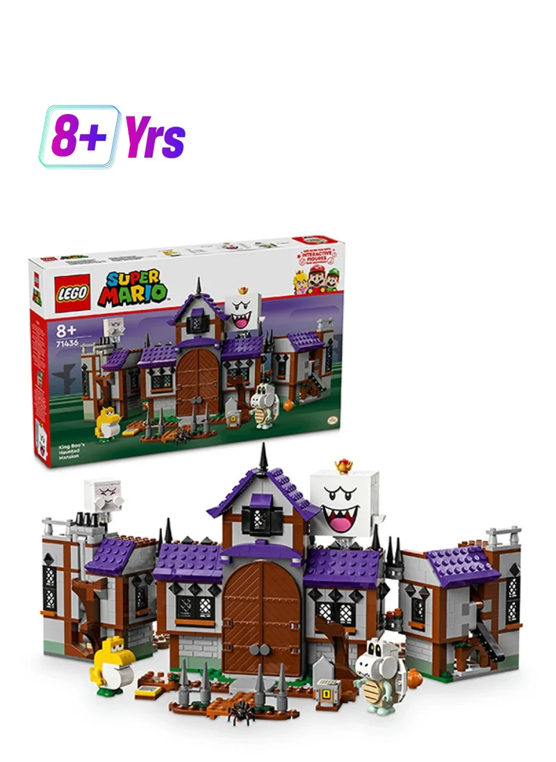 LEGO Super Mario King Boo’S Haunted Mansion, Ghostly Toy For Kids, Nintendo Collectible Set, Includes A Baby Yoshi, Gift For Boys, Girls And Gamers Aged 8 And Over 71436 (932 Pieces)