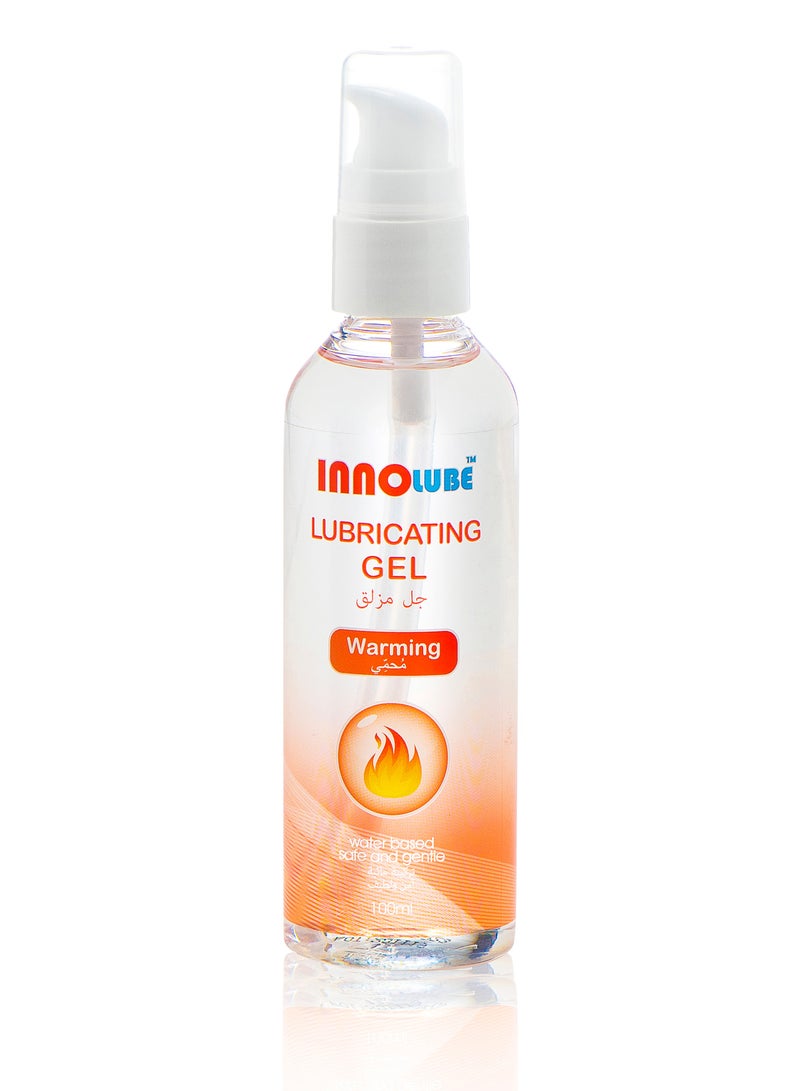 InnoLube Lubricating Gel Warming Water Based Safe And Gentle 100 ml  - Image 1