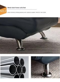 Generic Home Living Room Furniture Soft Folding Recliner Chaise Lounge Chair Leisure Folding Lunch Break Sofa Bed  - Image 4