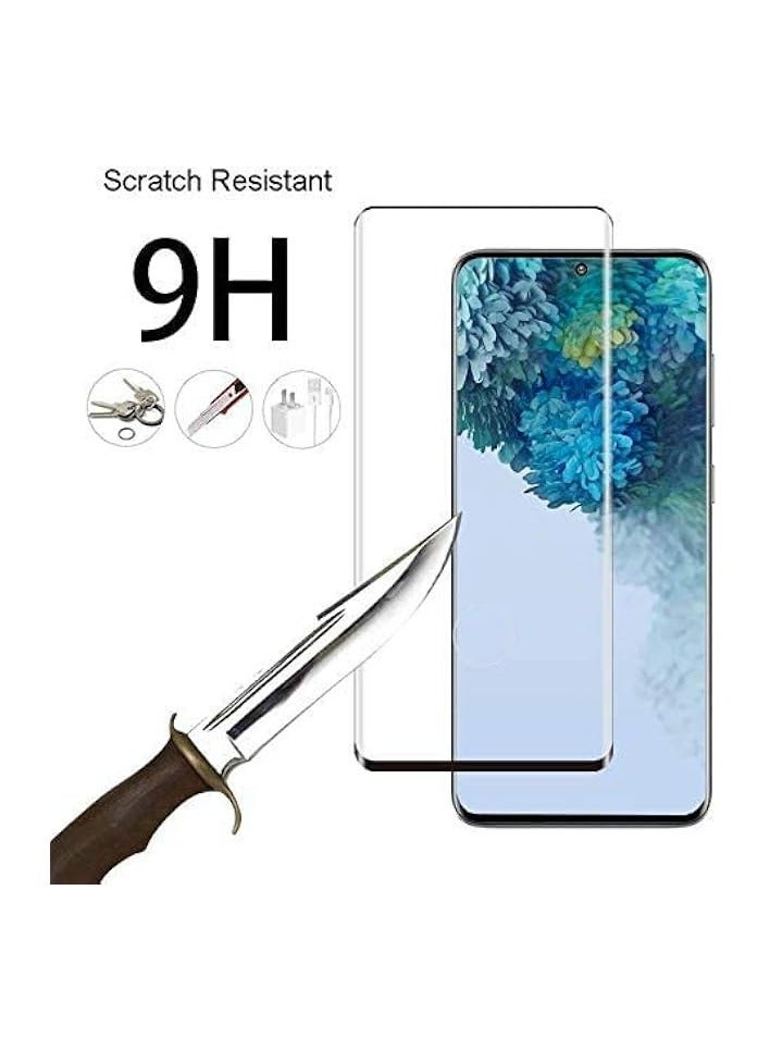 بروماس واقي شاشة Galaxy S20 Plus/S20 Plus 5G، واقي شاشة بتغطية كاملة، وضوح عالي الدقة، صديق للحافظة، مضاد للخدش، حافة منحنية، فيلم دقة شاشة اللمس - Image 3